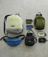 Double mesh drawstring shoulder K451