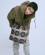 Pendleton_Padded drawstring tote bag S008