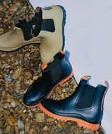 【予約販売】ツートーンサイドゴアレインブーツ K514