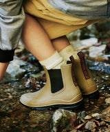 【予約販売】ツートーンサイドゴアレインブーツ K514