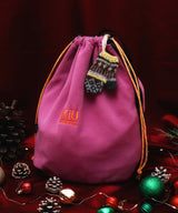 フリースドローストリングバッグ K488