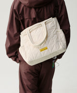 Square padded multi-purpose tote bag S003