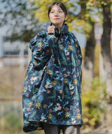 キウニュースタンダードレインポンチョ k163