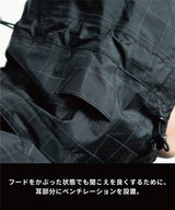 ウォータープルーフ バイシクルポンチョ タイプA K203