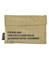 キウビジブルバイシクルレインポンチョ K407