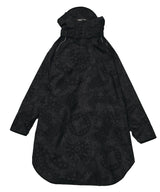 キウビジブルバイシクルレインポンチョ K407