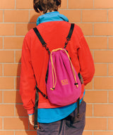 フリースドローストリングバッグ K488