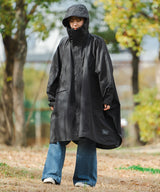 キウニュースタンダードレインポンチョ k163