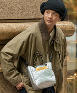 Puffy tote bag mini K394