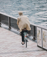 キウビジブルバイシクルレインポンチョ K407