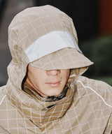 キウビジブルバイシクルレインポンチョ K407