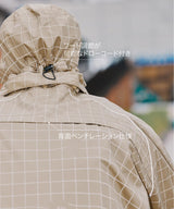 キウビジブルバイシクルレインポンチョ K407