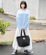 Padded drawstring tote bag S001