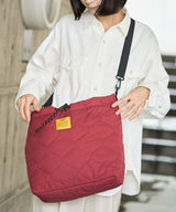 Padded drawstring tote bag S001