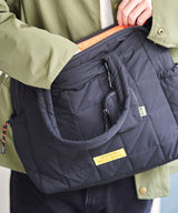 Square padded multi-purpose tote bag S003