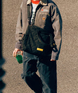 Square padded multi-purpose tote bag S003