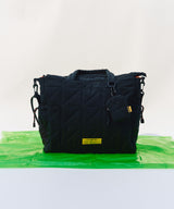 Square padded multi-purpose tote bag S003