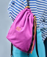 フリースドローストリングバッグ K488