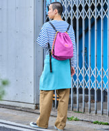 フリースドローストリングバッグL K488