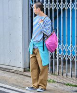 フリースドローストリングバッグL K488