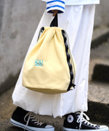 フリースドローストリングバッグL K488