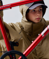 キウビジブルバイシクルレインポンチョ K407