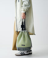 Double mesh drawstring shoulder K451