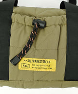 Square padded mini boston bag S002