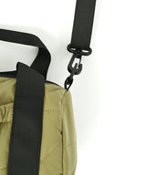 Square padded mini boston bag S002