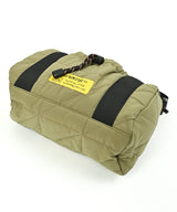 Square padded mini boston bag S002