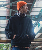 Heavyweight cotton oversized hoodie KEC013