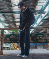 Heavyweight cotton oversized hoodie KEC013