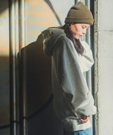 Heavyweight cotton oversized hoodie KEC013
