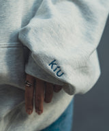 Heavyweight cotton oversized hoodie KEC013