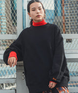 Heavyweight cotton oversized sweatshirt KEC014