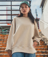 Heavyweight cotton oversized sweatshirt KEC014