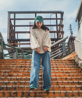 Heavyweight cotton oversized sweatshirt KEC014