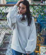 Heavyweight cotton oversized sweatshirt KEC014