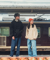 Heavyweight cotton oversized sweatshirt KEC014