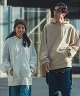 Heavyweight cotton oversized hoodie KEC013