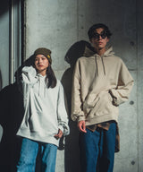 Heavyweight cotton oversized hoodie KEC013