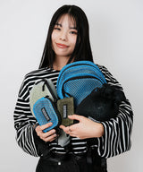 Double mesh card case K463