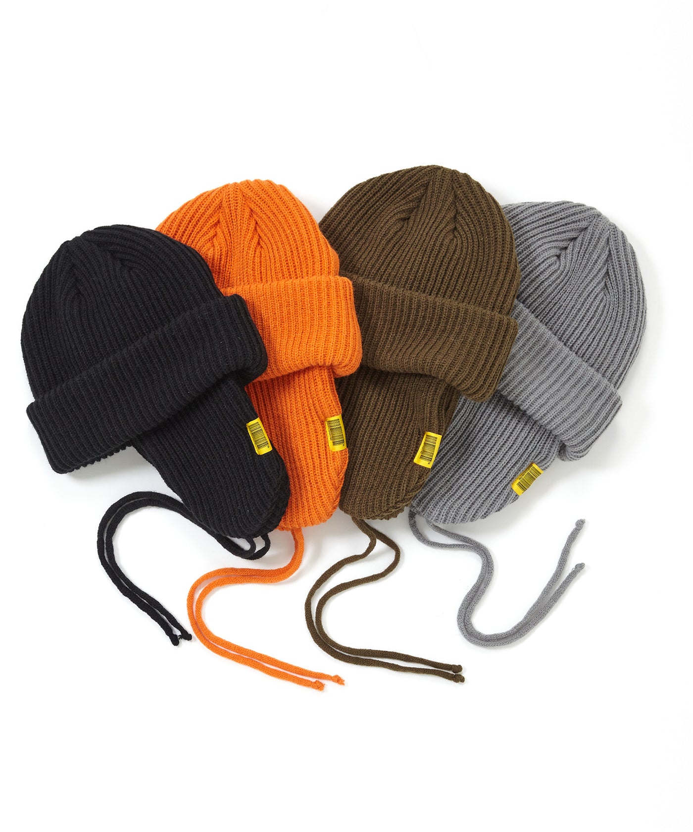 aeae EARFLAP BEANIE チャコール 編 2WAY EARFLAP BEANIE(涅色 charcoal) – Reol ONLINE SHOP