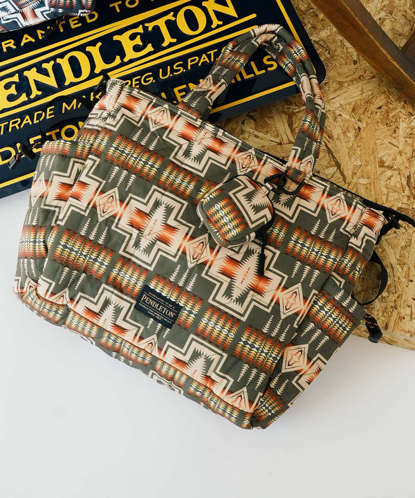 Pendleton_Square padded multipurpose tote bag S010