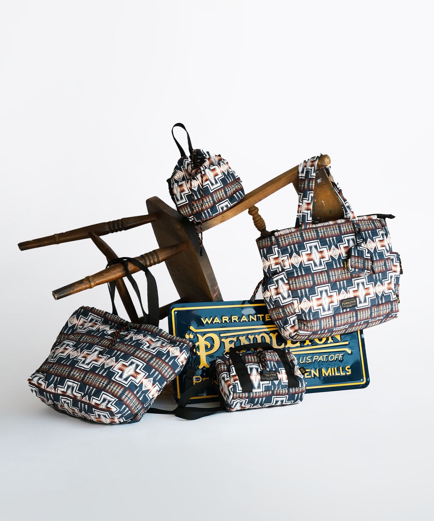 K4.KK様 PENDLETON® × KiU LIMITED ITEM】スクエアパデッドミニボストンバッグ