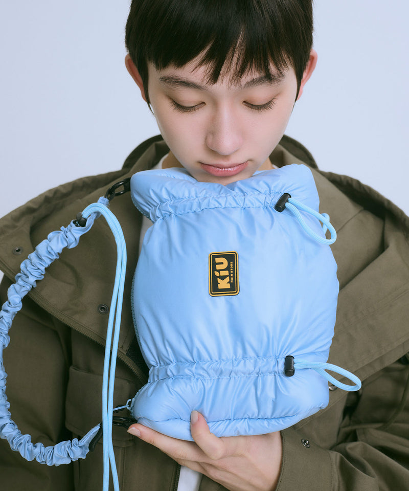 Puffy gather handle bag K002