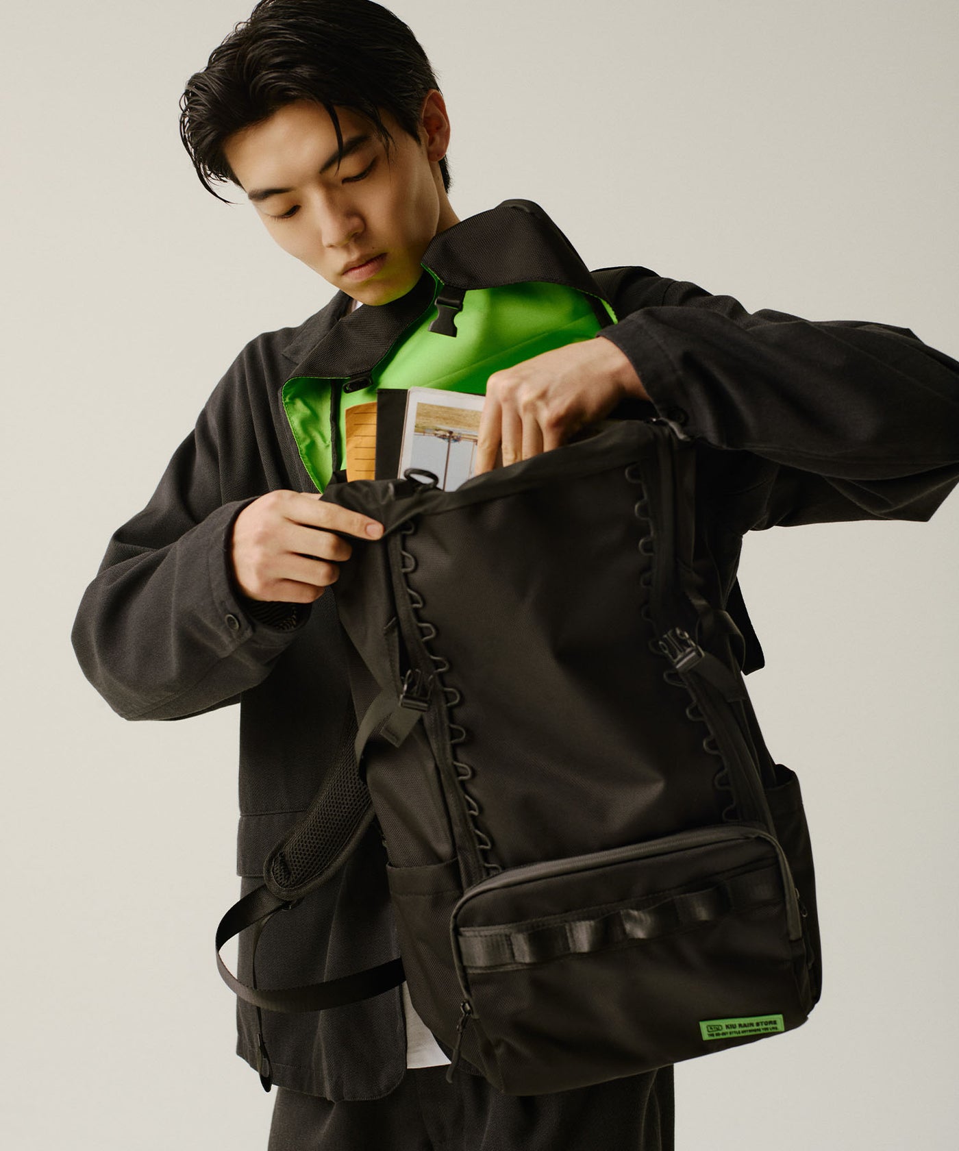 マルチファンクショナル フラップバックパック K523 – KiU公式