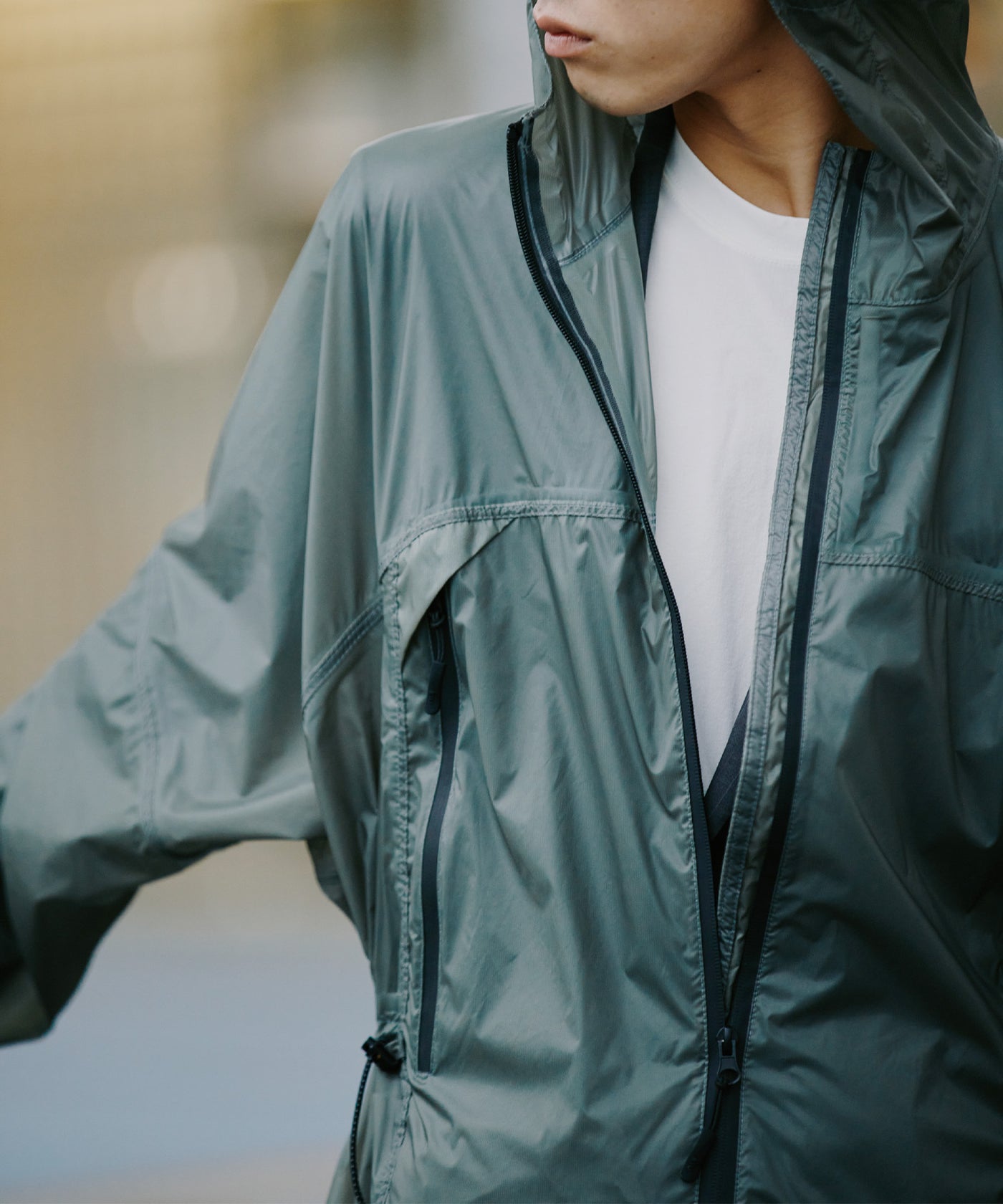 Air light rain poncho K406 – KiU公式オンラインショップ
