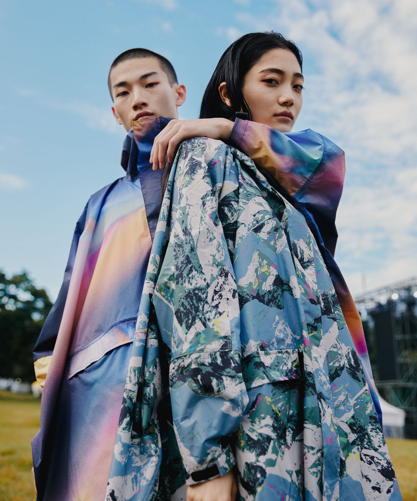 FUJI ROCK FESTIVAL'26 × KiU】キウスタンダードレインポンチョ K571