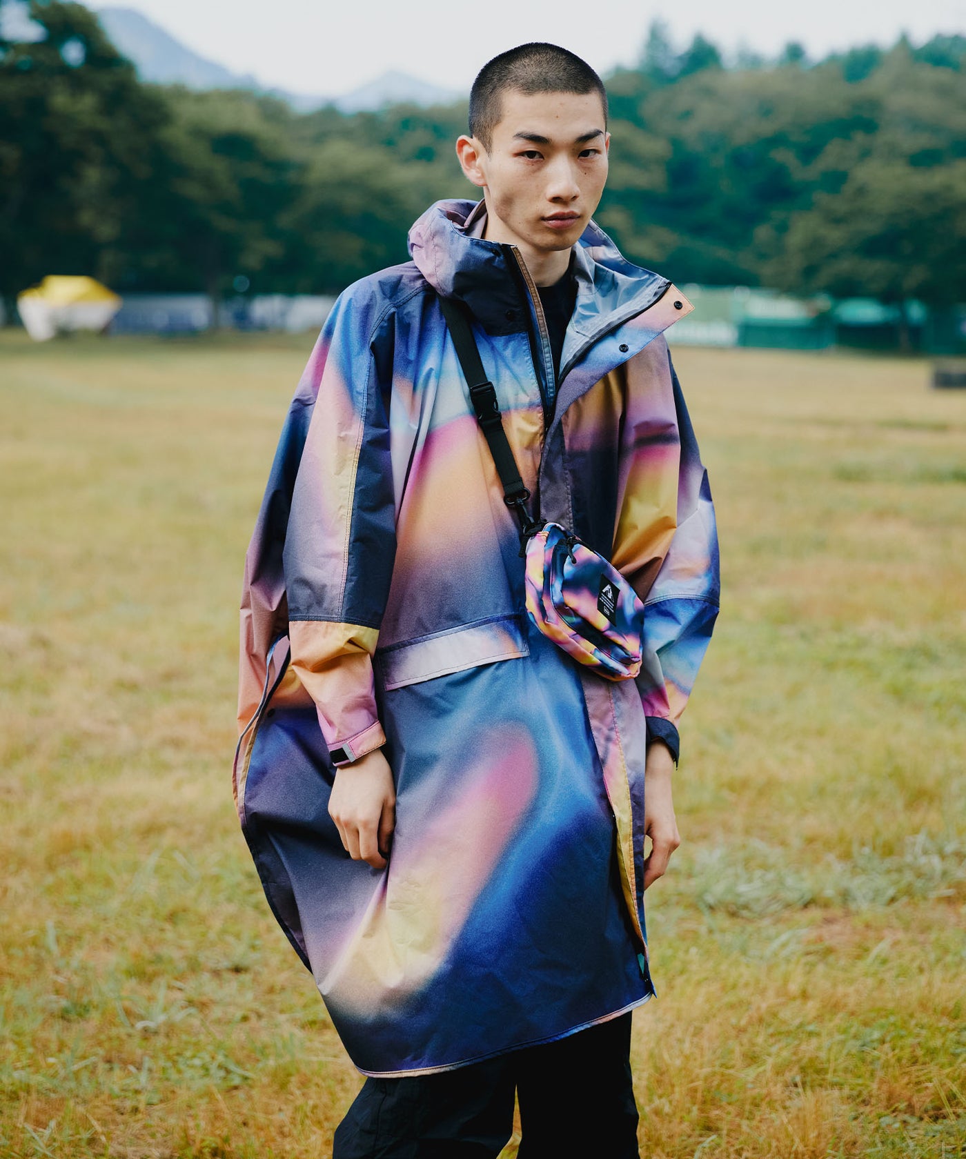 FUJI ROCK FESTIVAL'26 × KiU】フロントポケットミニショルダーバッグ